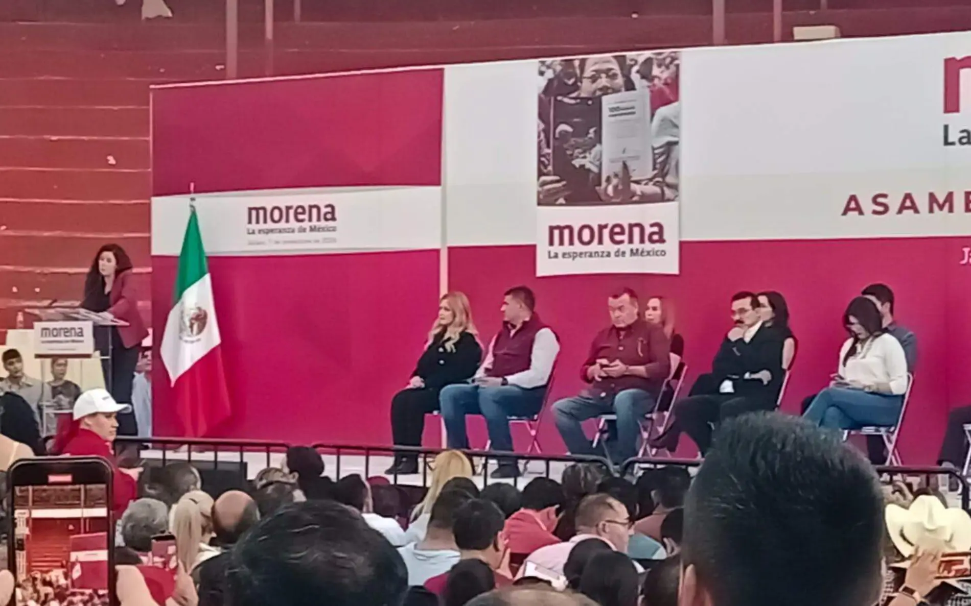 Luisa María Alcalde Asamblea Morena en Jalisco